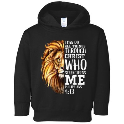Lion Judah Christian Religious Scripture Toddler Hoodie
