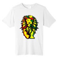 Lion Juneteenth Cool Black History African American Flag Tall Fusion ChromaSoft Performance T-Shirt