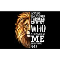 Lion Judah Christian Religious Scripture Graphic Back Print Bumper Sticker