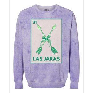 Las Jaras Card Mexican Lottery Card Cute Gift Colorblast Crewneck Sweatshirt