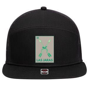 Las Jaras Card Mexican Lottery Card Cute Gift 7 Panel Mesh Trucker Snapback Hat