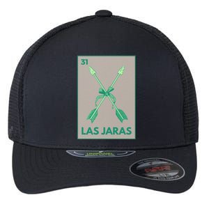 Las Jaras Card Mexican Lottery Card Cute Gift Flexfit Unipanel Trucker Cap