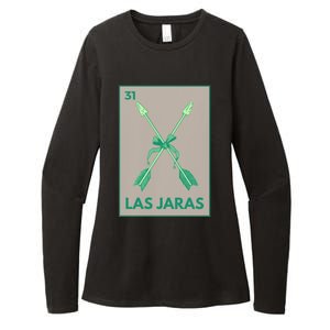 Las Jaras Card Mexican Lottery Card Cute Gift Womens CVC Long Sleeve Shirt