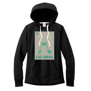 Las Jaras Card Mexican Lottery Card Cute Gift Women's Fleece Hoodie