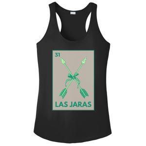 Las Jaras Card Mexican Lottery Card Cute Gift Ladies PosiCharge Competitor Racerback Tank