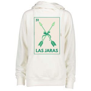 Las Jaras Card Mexican Lottery Card Cute Gift Womens Funnel Neck Pullover Hood