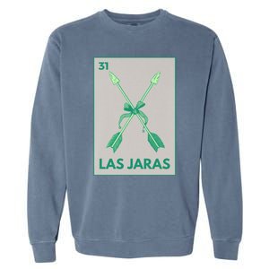 Las Jaras Card Mexican Lottery Card Cute Gift Garment-Dyed Sweatshirt