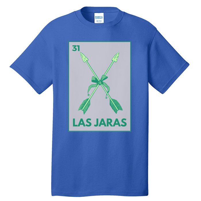 Las Jaras Card Mexican Lottery Card Cute Gift Tall T-Shirt