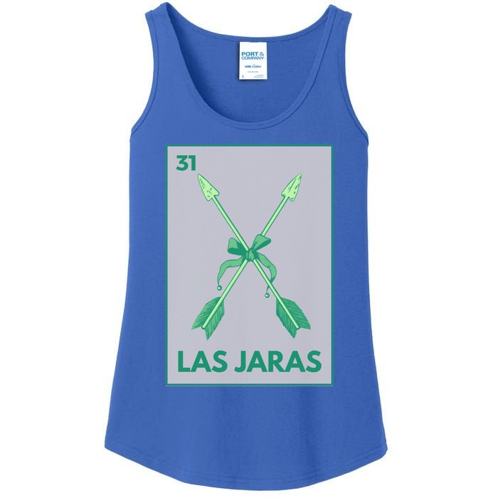 Las Jaras Card Mexican Lottery Card Cute Gift Ladies Essential Tank