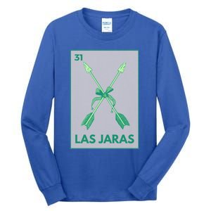 Las Jaras Card Mexican Lottery Card Cute Gift Tall Long Sleeve T-Shirt