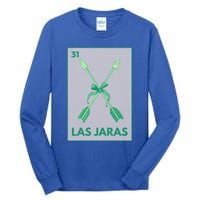 Las Jaras Card Mexican Lottery Card Cute Gift Tall Long Sleeve T-Shirt