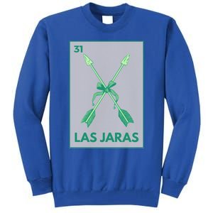 Las Jaras Card Mexican Lottery Card Cute Gift Tall Sweatshirt