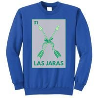 Las Jaras Card Mexican Lottery Card Cute Gift Tall Sweatshirt