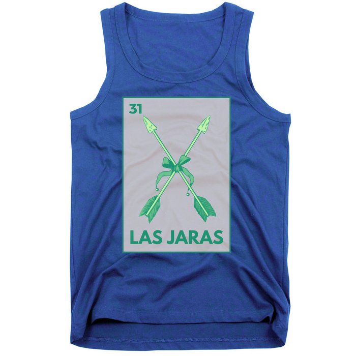 Las Jaras Card Mexican Lottery Card Cute Gift Tank Top