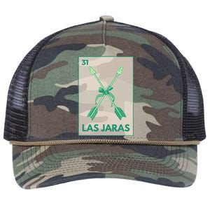 Las Jaras Card Mexican Lottery Card Cute Gift Retro Rope Trucker Hat Cap