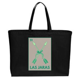 Las Jaras Card Mexican Lottery Card Cute Gift Cotton Canvas Jumbo Tote