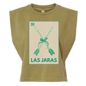 Las Jaras Card Mexican Lottery Card Cute Gift Garment-Dyed Women's Muscle Tee