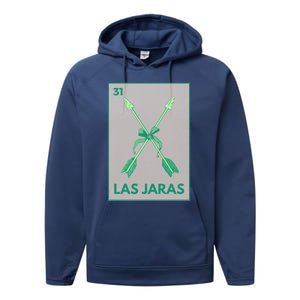 Las Jaras Card Mexican Lottery Card Cute Gift Performance Fleece Hoodie