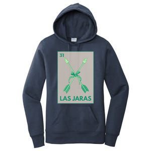 Las Jaras Card Mexican Lottery Card Cute Gift Women's Pullover Hoodie