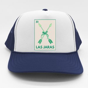 Las Jaras Card Mexican Lottery Card Cute Gift Trucker Hat