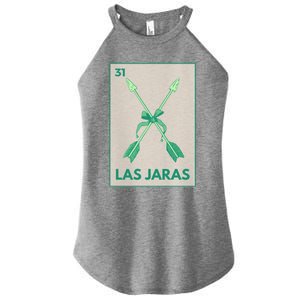 Las Jaras Card Mexican Lottery Card Cute Gift Women's Perfect Tri Rocker Tank