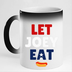 Let Joey Eat 11oz Black Color Changing Mug