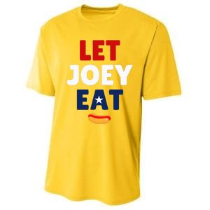 Let Joey Eat Performance Sprint T-Shirt