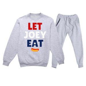 Let Joey Eat Premium Crewneck Sweatsuit Set