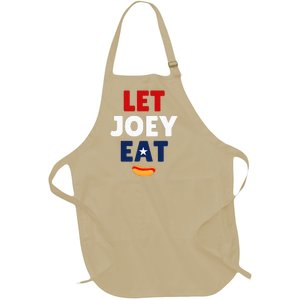 Let Joey Eat Full-Length Apron With Pockets