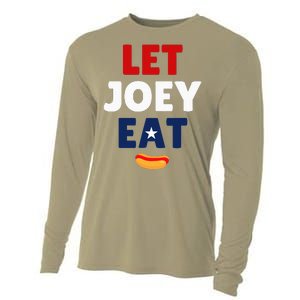 Let Joey Eat Cooling Performance Long Sleeve Crew