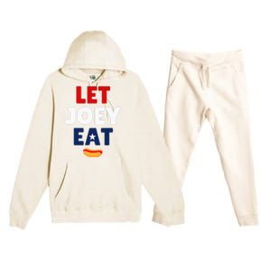 Let Joey Eat Premium Hooded Sweatsuit Set