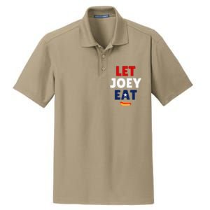 Let Joey Eat Dry Zone Grid Polo