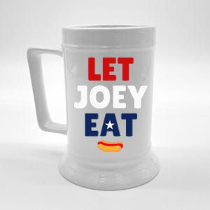 Let Joey Eat Beer Stein