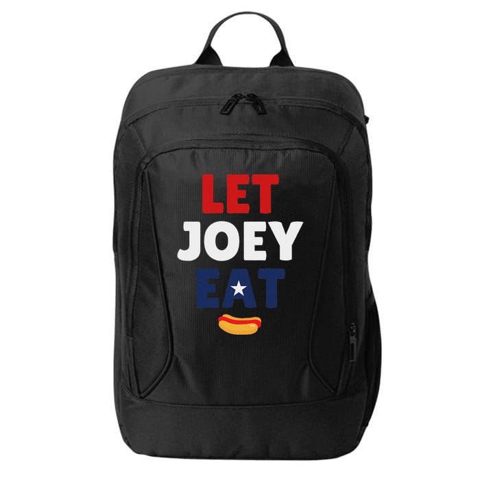 Let Joey Eat Funny Design City Backpack