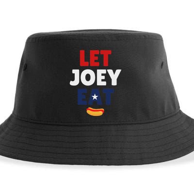 Let Joey Eat Funny Design Sustainable Bucket Hat