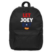 Let Joey Eat Funny Design 16 in Basic Backpack