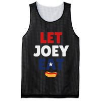 Let Joey Eat Funny Design Mesh Reversible Basketball Jersey Tank