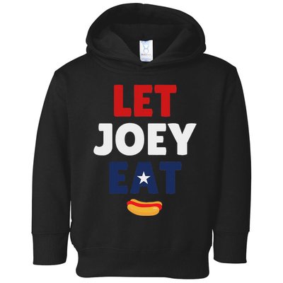 Let Joey Eat Funny Design Toddler Hoodie