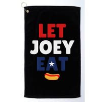 Let Joey Eat Funny Design Golf Towel