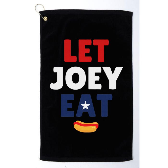 Let Joey Eat Funny Design Golf Towel