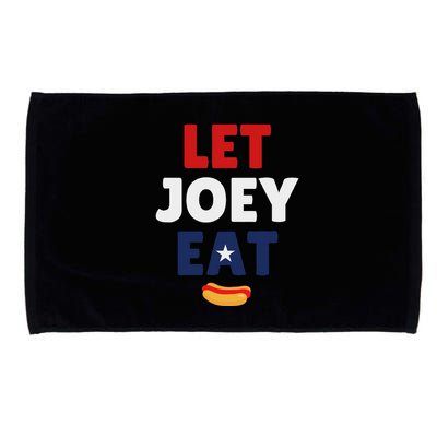 Let Joey Eat Funny Design Microfiber Hand Towel