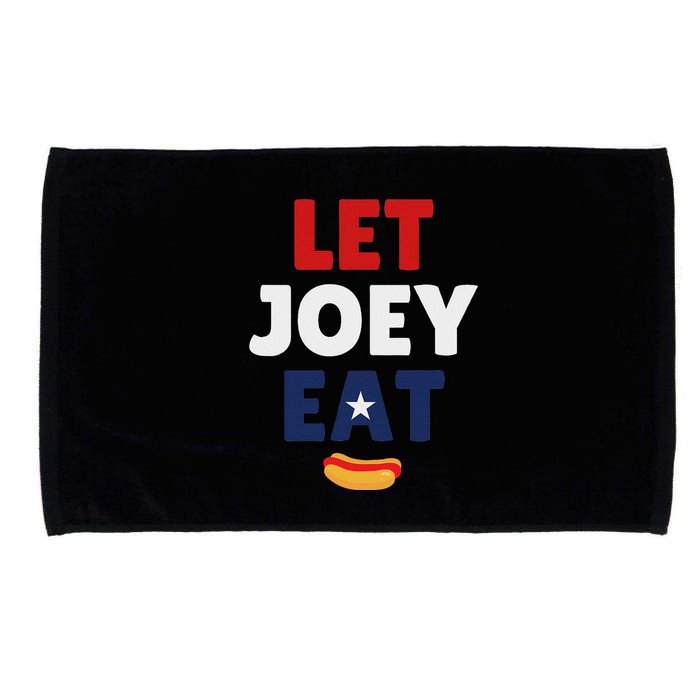 Let Joey Eat Funny Design Microfiber Hand Towel