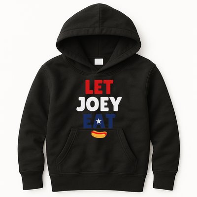Let Joey Eat Funny Design Kids Hoodie