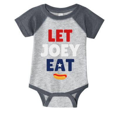 Let Joey Eat Funny Design Infant Baby Jersey Bodysuit