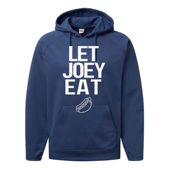 Let Joey Eat. Bring Back Chestnut Contest Winner Performance Fleece Hoodie