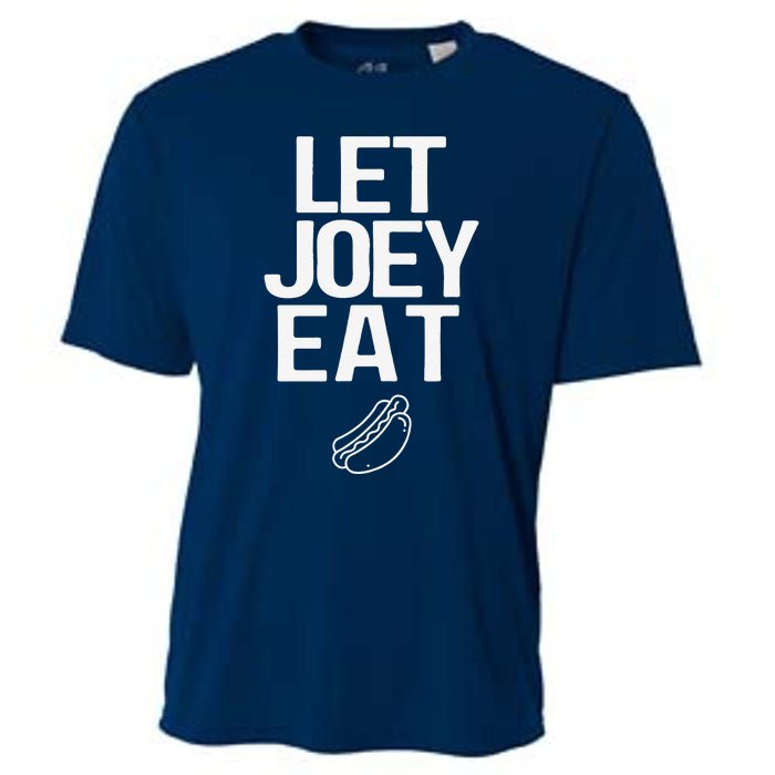 Let Joey Eat. Bring Back Chestnut Contest Winner Cooling Performance Crew T-Shirt