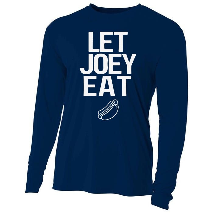 Let Joey Eat. Bring Back Chestnut Contest Winner Cooling Performance Long Sleeve Crew