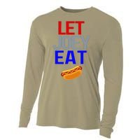 Let Joey Eat. Bring Back Chestnut Contest Winner Cooling Performance Long Sleeve Crew