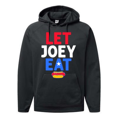 Let Joey Eat Performance Fleece Hoodie