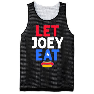 Let Joey Eat Mesh Reversible Basketball Jersey Tank